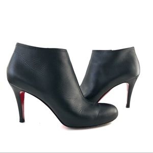 Christian Louboutin Belle leather black ankle boots